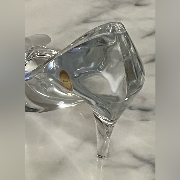 Disney CINDERELLA Lead Crystal 8” Slipper figurine Bleikristall GermanyDisneyana - Picture 5 of 12